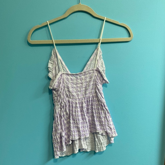 Urban Outfitters Purple and White Tank - Picture 3 of 4